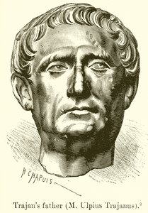Trajanus far (M. Ulpius Trajanus) av English School