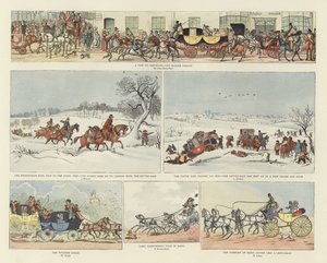 Transport med häst och vagn av English School