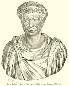 Treb. Gallus. (Byst av Capitolium, Hall of the Emperors, nr 73)