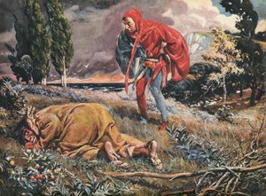 Trinculo hittar Caliban av English School