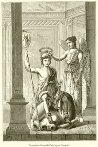 Triumferande general (målning i Pompeji) av English School