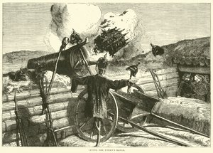 Provar fiendens räckvidd, oktober 1870 av English School