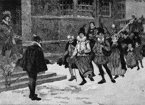 Tudor Wassailing av English School