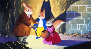 Tufty bei Fackellicht