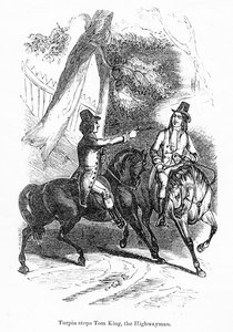 Turpin stoppar Tom King, the Highway av English School