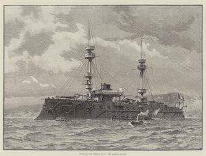 Typer av den franska flottan, Amiral Baudin (gravyr) av English School