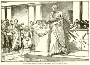 Typer av patricierorden.--Catiline at Bay av English School