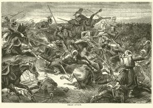 Uhlan-attacken, oktober 1870 av English School