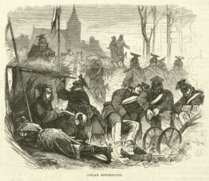 Uhlan rendezvous, september 1870 av English School