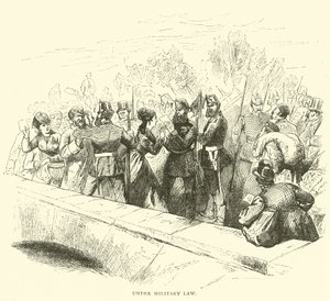 Under militärlag, mars 1871 av English School