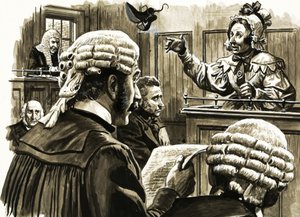 O loo togiina e se tamaitai e le o iloa se seevae i le faamasinoga av English School