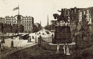 Union Square (litho) av English School