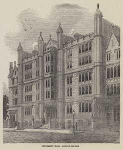 University Hall, Gordon-Square (gravyr) av English School