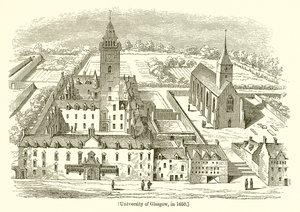 University of Glasgow, 1650 av English School