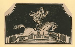 Namnlös cirkusscen: Horse Rider av English School