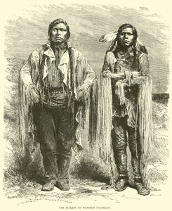 Ute-indianer i västra Colorado av English School