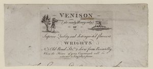 Venisor Säljare, Wrights, handelskort av English School