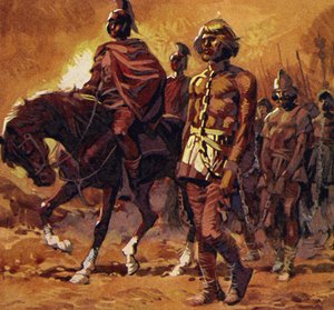 Vercingetorix tog på sig sin finaste rustning och kapitulerade av English School
