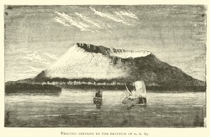 Vesuvius före utbrottet år 63 e.Kr av English School