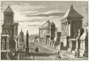Via Appia, nära Rom