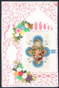 Viktoriansk Valentin av English School