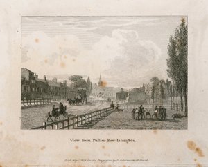 Utsikt från Pullins Row, Islington av English School