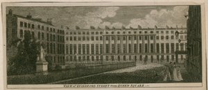 Utsikt över Guidford Street från Queen Square av English School