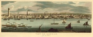 Utsikt över London från Adelphi av English School
