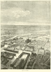 Utsikt över Metz, oktober 1870 av English School
