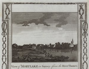 Utsikt över Mortlake av English School