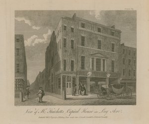 Vy över Mr Hatchetts Capital House av English School
