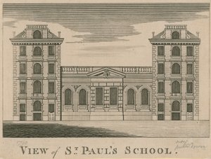 Utsikt över St Pauls School av English School
