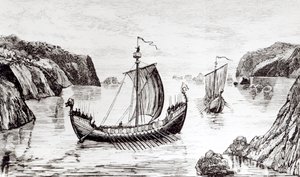 Vikingaskepp av English School