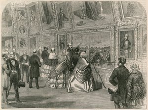 Besök av Hennes Majestät, Prins Albert och drottningen av Portugal på Royal Academy av English School
