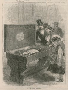 Besök på Greenwich Hospital; Reliker av Nelson av English School