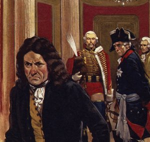 Voltaire hade ett stormigt förhållande med Fredrik, Kronprinsen av Preussen av English School