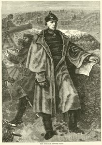 Av Moltke före Paris, november 1870 av English School