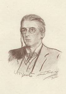 W B Yeats, irländsk poet av English School
