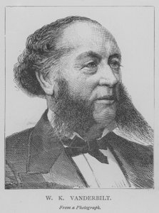 W K Vanderbilt (gravyr) av English School