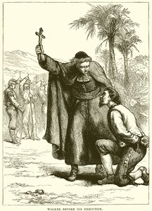 Walker innan han avrättades av English School