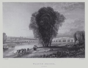 Walton Bridge, Surrey (gravyr) av English School