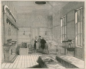 Avdelning i det mottagande huset för Royal Humane Society av English School
