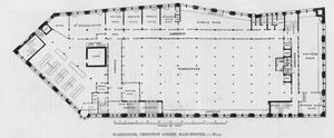 Warehouse, Chepstow Street, Manchester (gravyr) av English School