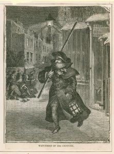Väktare på 1700-talet av English School