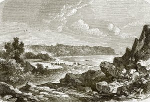 Vattenplats, Charles Island av English School