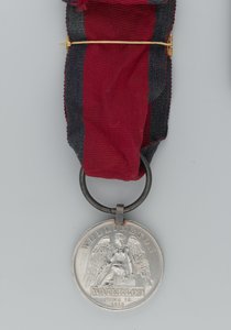 Waterloo-medalj av English School