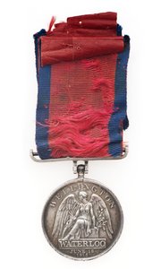 Waterloo-medalj av English School