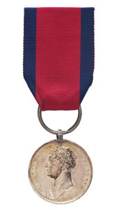 Waterloo-medalj av English School