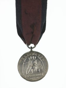 Waterloo-medalj av English School
