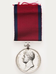 Waterloo-medalj av English School